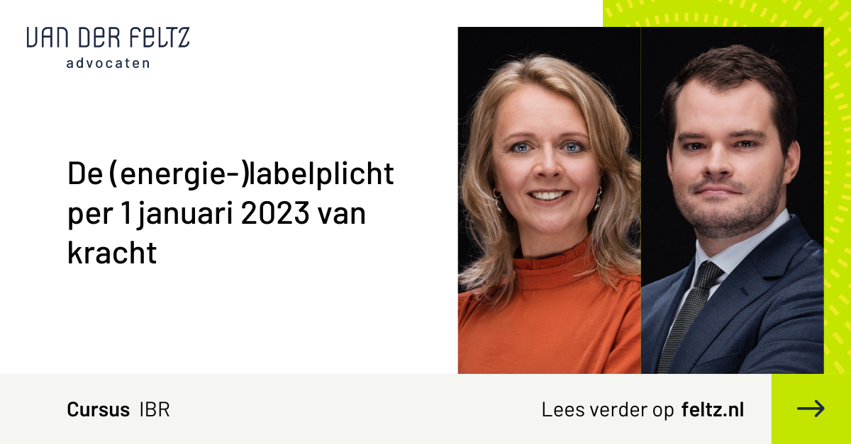 De (energie-)labelplicht Per 1 Januari 2023 Van Kracht: Wordt De Soep ...